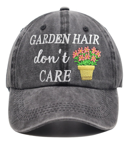 Garden Hair Donøt Care Hat, Regalos Jardinería Mujeres, Día
