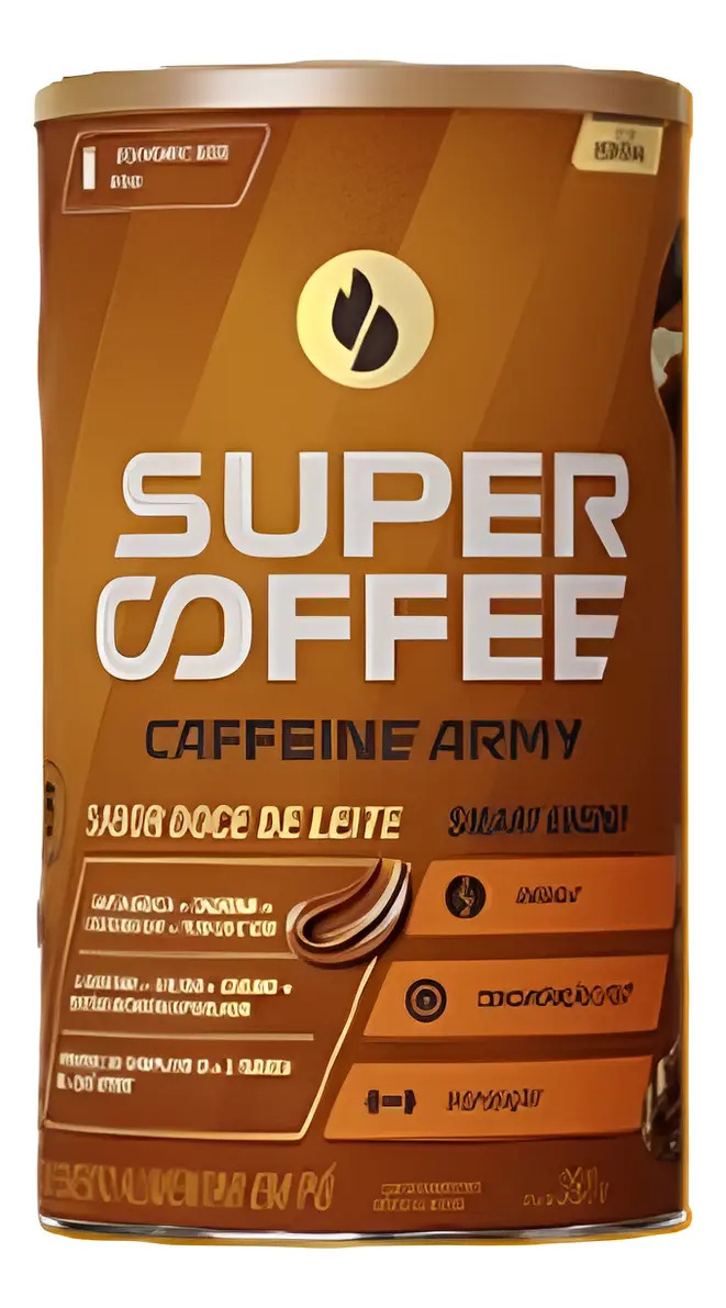 Supercoffee Economic Size (380g) Super Coffee Caffeine Army Sabor Doce De Leite