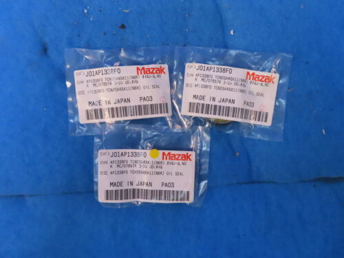 Mazak Machine Rotaty Oil Grease Seal J01ap1338f0 Lot Of Ssa