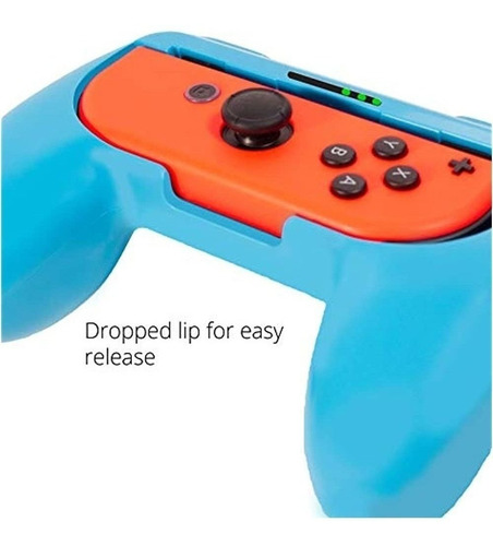 Imagen 2 de 4 de Empuñaduras Orzly Compatibles Con Nintendo Switch Joy-cons