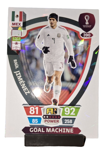 Adrenalyn Qatar 2022 Panini Raul Jimenez  Goal Machine