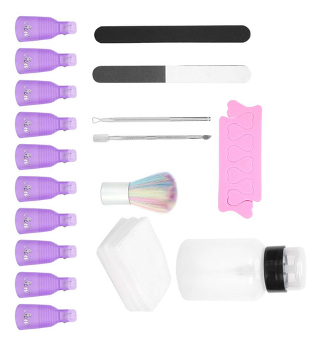 Herramientas Para Quitar Gel De Uñas, Kit De Esmalte, Almoha