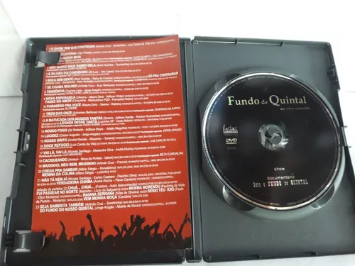 Dvd Fundo de Quintal, Filme e Série Dvd Usado 92638911