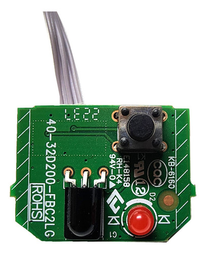 Boton Con Sensor Jvc Si49ur N/p: 40-32d200-fbc2LG