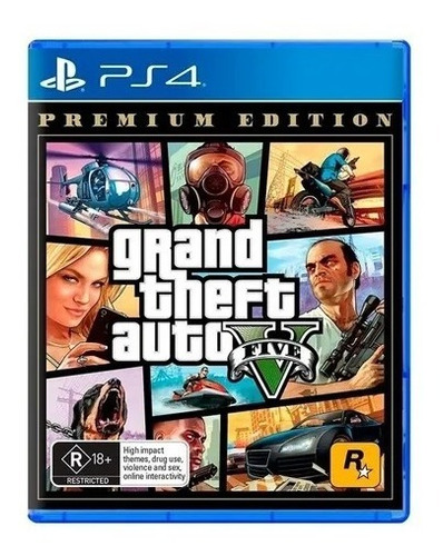 Imagen 1 de 3 de Gta V 5 Grand Theft Auto Ps4 Fisico Sellado Nuevo Original