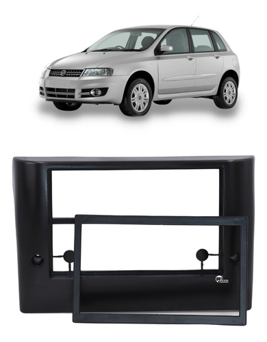 Moldura Painel 2 Din Multimidia Dvd Mp5 Stilo 2002 03 A 2012