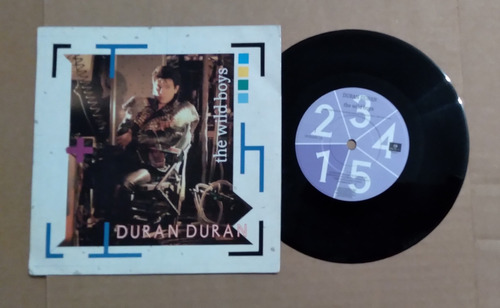 Duran Duran - Wild Boys Roger Taylor - 7 Single Disco Vinilo