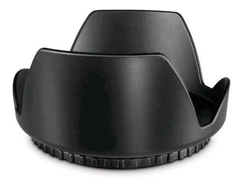 Parasol Tulipa Lens Hood Para Lentes Objetivas 55mm