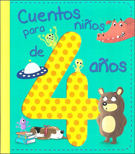 Cuentos para niÃÂ±os de 4 aÃÂ±os, de Varios autores. Editorial SAN PABLO EDITORIAL, tapa dura en español