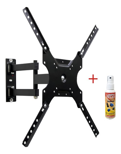 Suporte Para Tv De 23 A 55 Original Cs0040alt + Limpa Telas