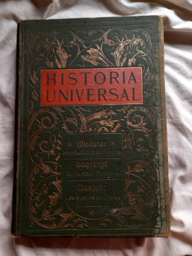 Novísima Historia Universal Maspero Michelet Tomo 1