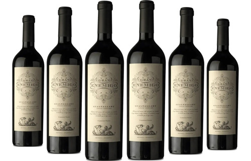 Gran Enemigo Cabernet Franc Gualtallary Caja X 6 Botellas