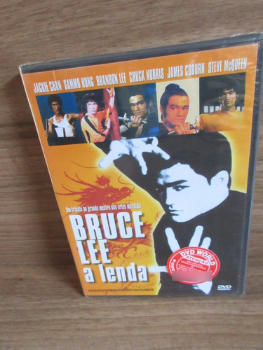 Dvd - Bruce Lee A Lenda - Novo - Lacrado - Original