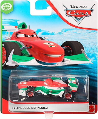 Autos Disney Pixar Cars Francesco ( 3 Pack )