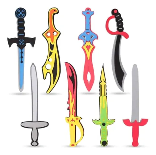 comprar Set De 8 Espadas Y Armas De Espuma De Liberty Imports