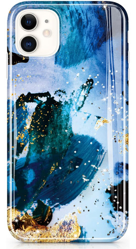 Funda Jaholan Compatible Con iPhone 11-painting Blue