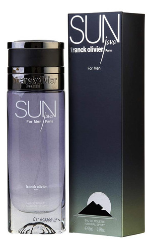 Perfume Sun Java For Men 75ml Edt Franck Olivier 