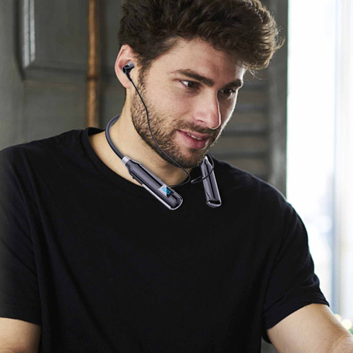 5.2 Auriculares Bluetooth, Batería De Larga Duración, 100 Ho