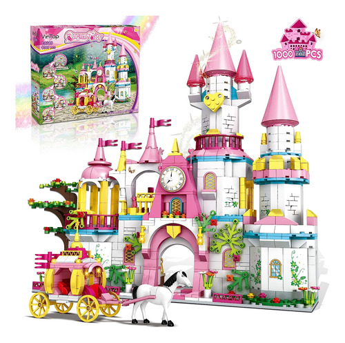 Castle Stem - Juguetes De Construcción Para Niñas De 6, 7, 8