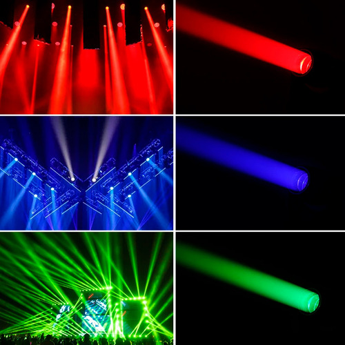 Cabeza Móvil Beam 9r 260w + Case Litogobos Arcoiris 2pz