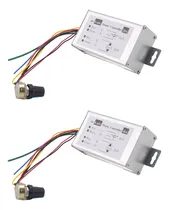 Comprar 2 Controladores De Velocidad De Motor Pwm Dc9v 12v 24v 48v 6
