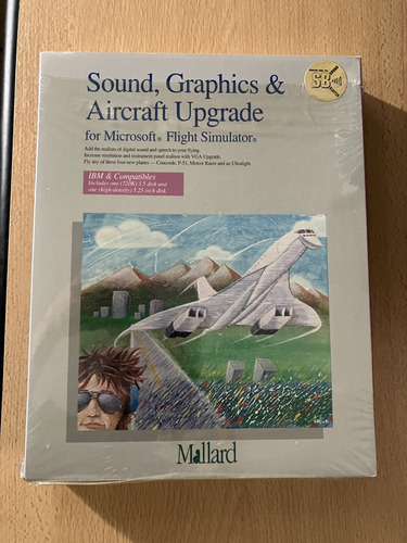 Sound,graphic,aircraft Upgrade (diskette 3.5-1991) (Usado)