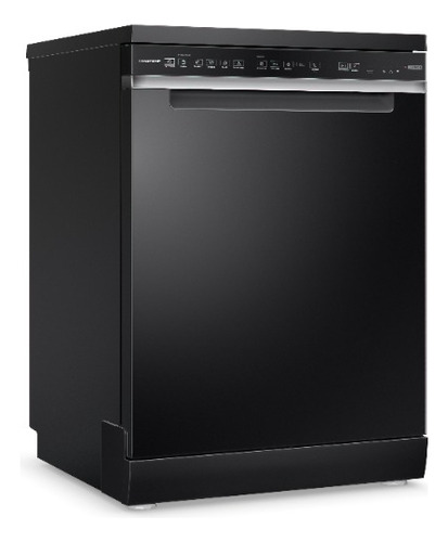 Lava-louças Brastemp 15 Serviços Preto - Blf61ae