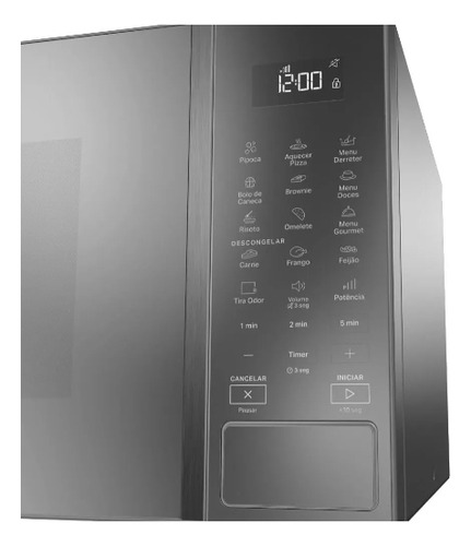 Micro-ondas Brastemp 32l Gourmet 220v - Leia A Descrição