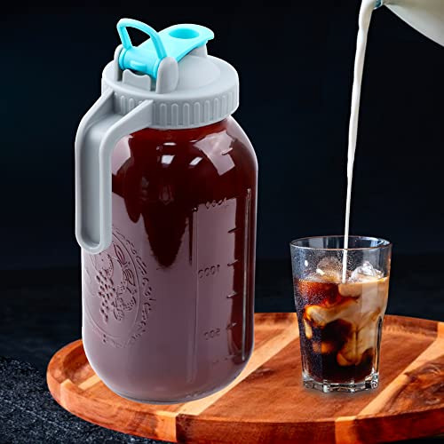 Cafetera Gmsweet Mason Jar Fría, 32 Onzas, Wide Mouth Co.
