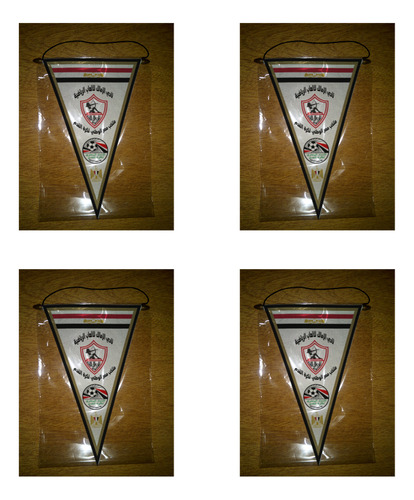 Banderin 37cm Flag Egipto Zamalek Sc