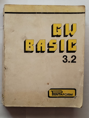 Microsoft Gw-basic Guía Del Usuario 3.2 (Usado)