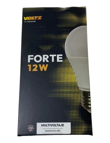 Bombillo Led 12w Multivoltaje Forte Voltz 