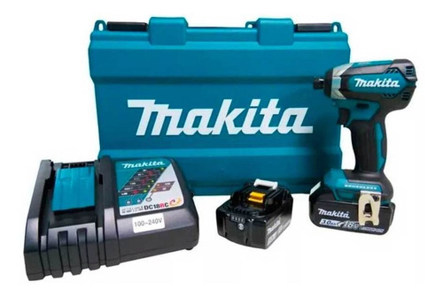 Parafusadeira De Impacto A Bat 18v Makita Dtd153rfe