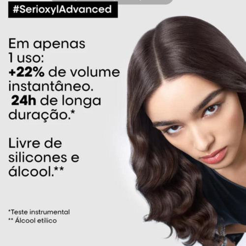 Kit Loreal Serioxyl Shampoo 300ml + Ampola Aminexil