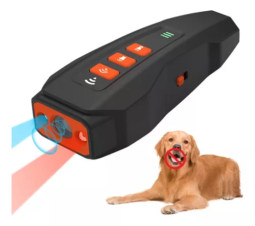 2023 Perro antiladridos, dispositivo ultrasónico antiladridos para perros  con indicador LED, control de entrenamiento antiladridos seguro