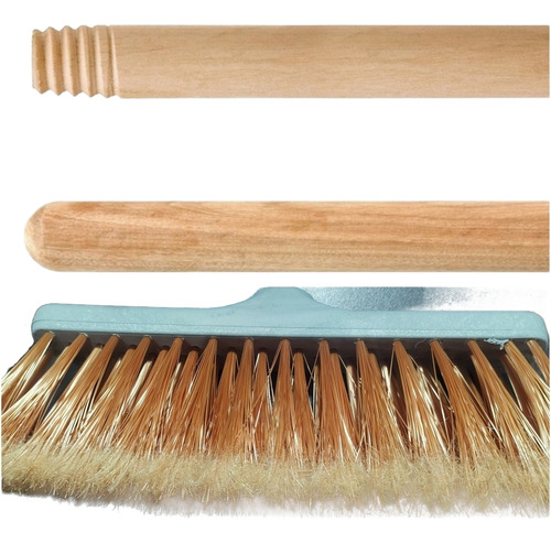 Escobillon Escoba Irizar Con Cabo O Palo De Madera X6