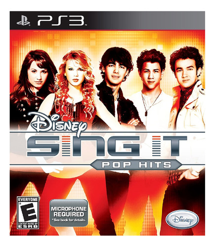 Disney Sing It Fpop Hits y juego de micrófono para PS3 Physical Media