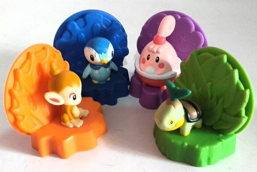 Figuras Pokemon Nintendo Burger King Año 2008 Muñeco Anime