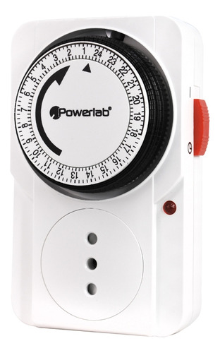 Reloj Temporiador Analogo Powerlab 9234