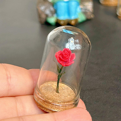 5 Casa De Muñecas Rosa Flores Casa De Muñecas Mini Rojo