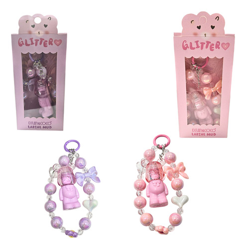Labial Velvet Terciopelo Charm Strap De Kevin & Coco 01 Retro Caja Rosa