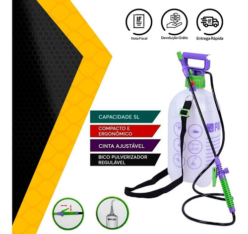 Imagem 4 de 9 de Kit Pulverizador 10 5 E 2 Litros Manual