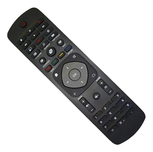 Imagen 1 de 3 de Control Remoto 32phg5102/77 Con Netflix Para Tv Philips