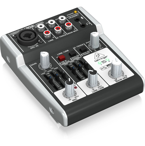 Consola Behringer 302usb Xenyx Mixer Preamp Usb Interface