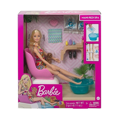 Barbie Salón De Belleza Manicura Y Pedicura