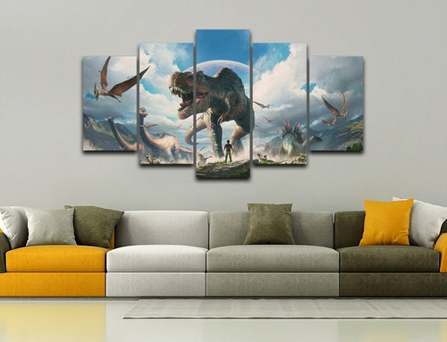 Jurassic Park Dinosaurios Cuadros Set Envio Gratis Varios