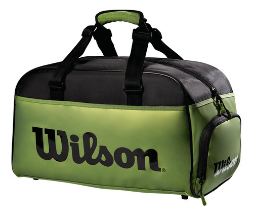 Wilson Blade V8 Super Tour Tennis Racket Bag Green/black