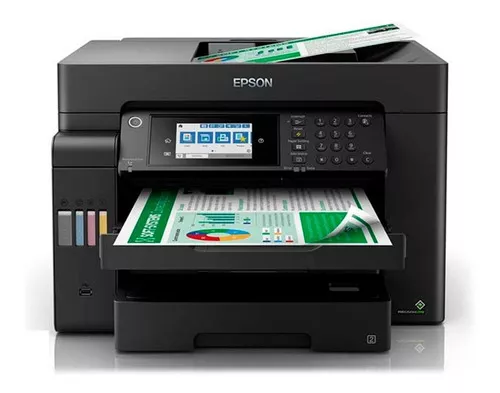 Epson Impresora Multifuncional Wifi Fax Ecotank L3260 - Negro