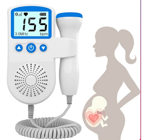 Monitor De Frequência Cardíaca Fetal De Ultra-som De Sonar D