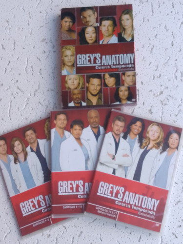 Dvd Greys Anatomy Cuarta Temporada Extendida (Usado)